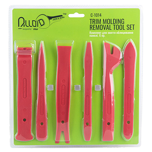 Набор для демонтажа декоративных панелей автомобиля,6 предметов. Alloid C-1014