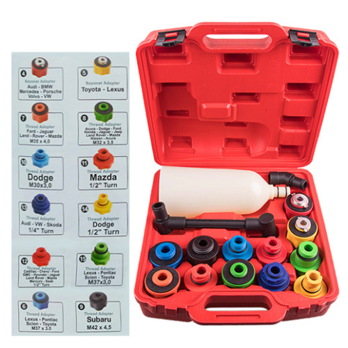 Набор универсальных адаптеров для замены масла,15пр. ALLOID УА-5115